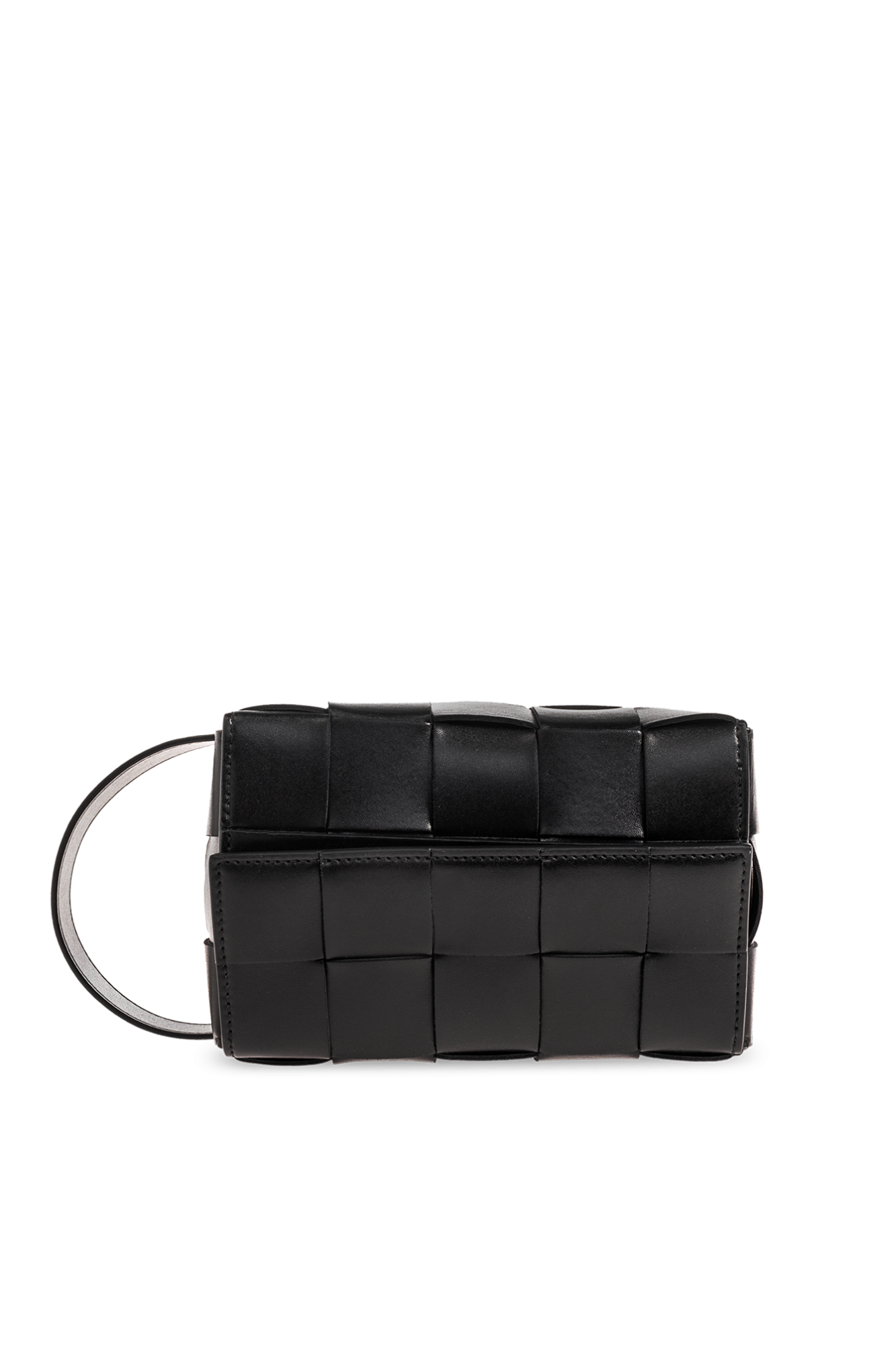 Preto Leather handbag Bottega Veneta - Vitkac Brazil